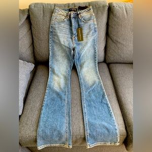 Just Black Denim flare jeans NWT